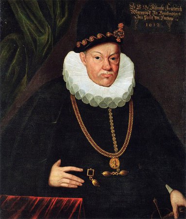 Hołd lenny księcia pruskiego Albrechta Fryderyka złożony 19 lipca 1569 r. królowi Zygmuntowi Augustowi podczas sejmu lubelskiego.